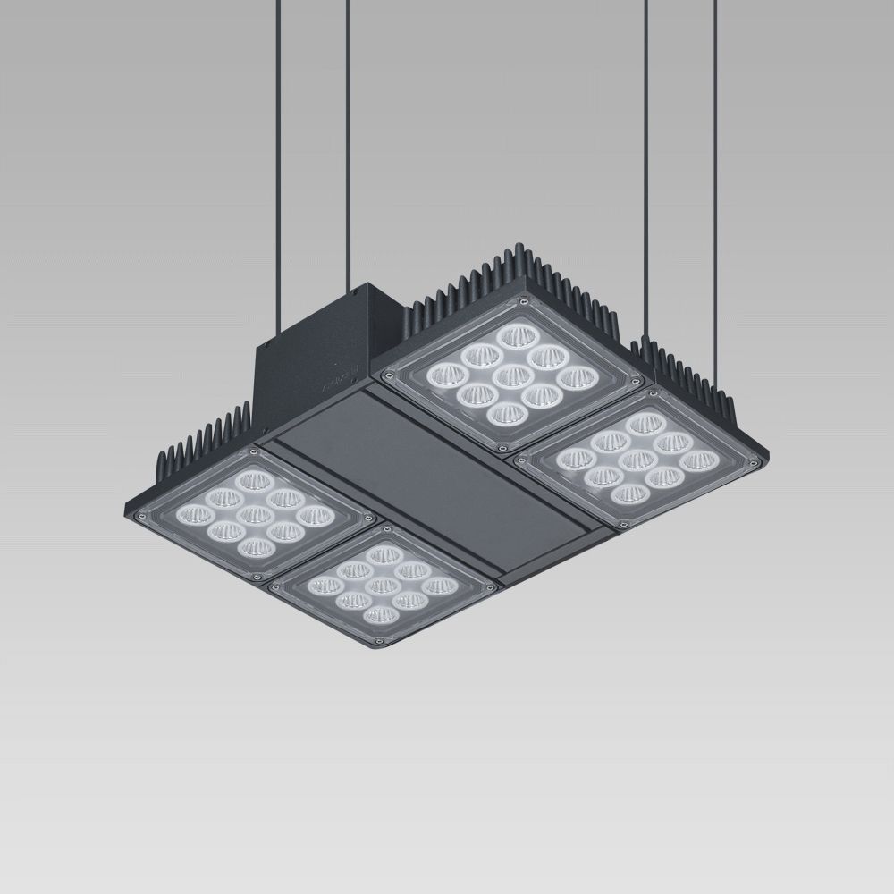 NADIR SUSP. 160W RGBW EL 2+2 DMX