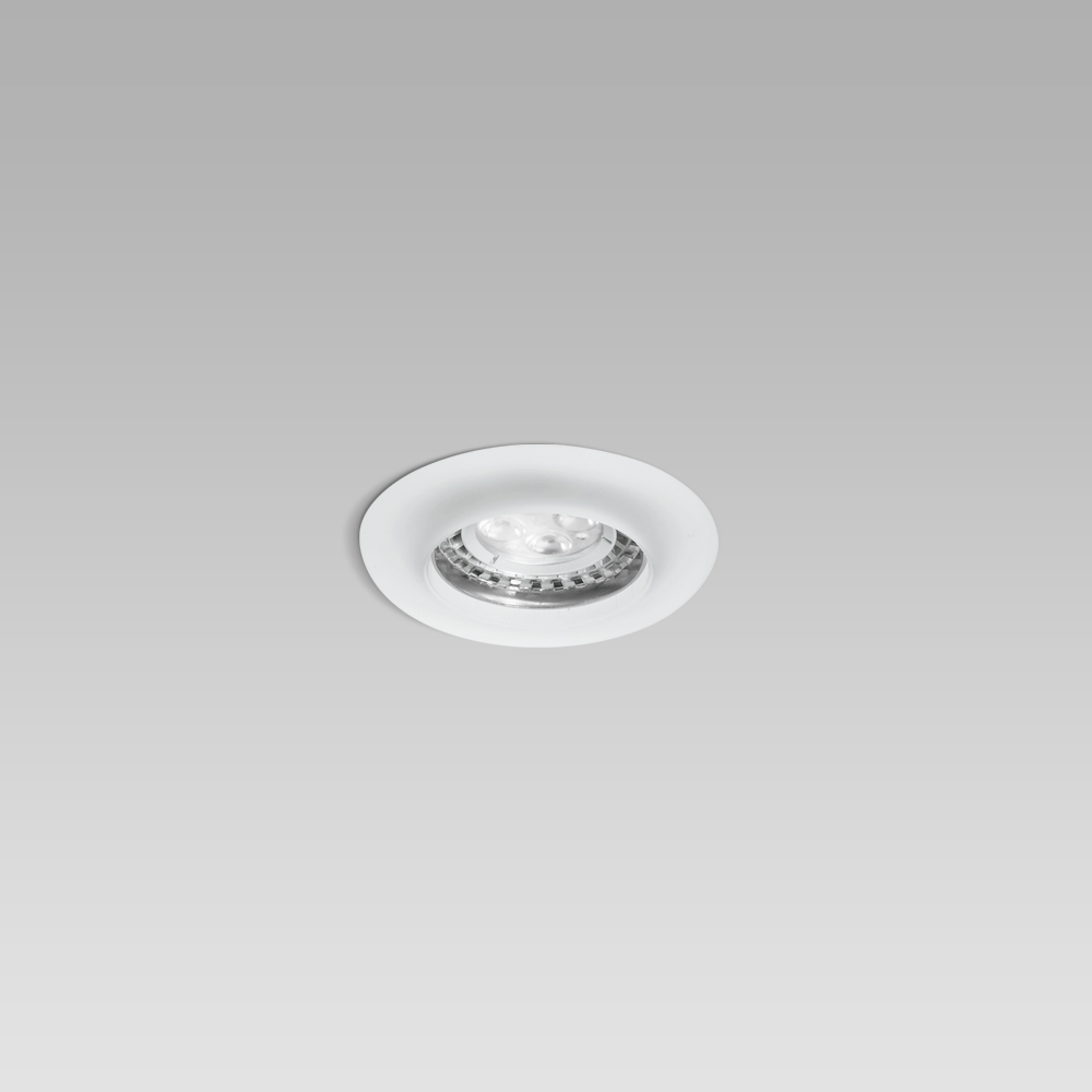 GEO LED 8W GONN BLK FB ON/OFF
