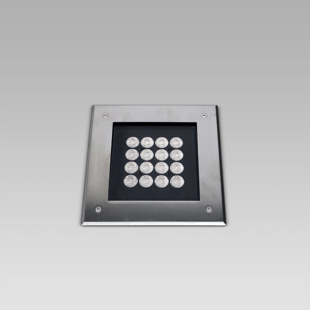 QUAD200 40W RGBW EL INOX DMX