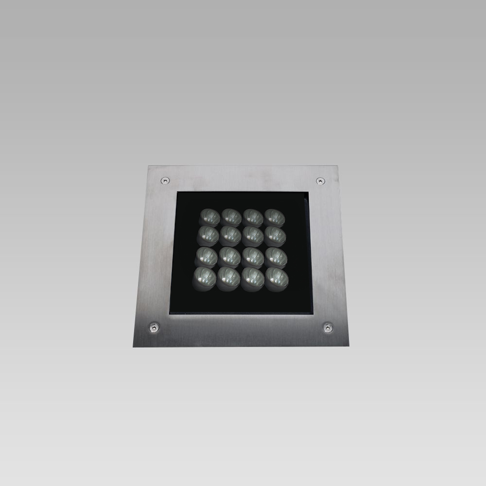 QUAD200 32W WW C/INOX FILO REM-D