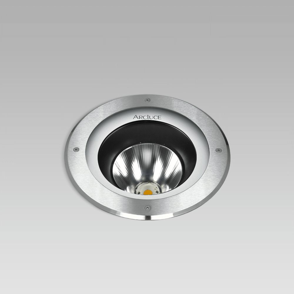 INGR260 20W COB VB INOX TONDA ON/OFF