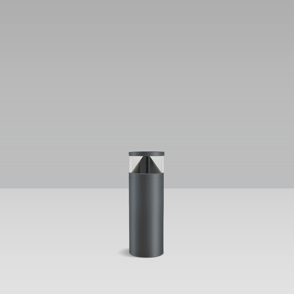 KLOU180 19W PERF RAD BLK H=460 DALI