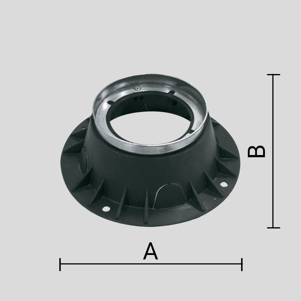 CONTROCASSA INGR/SHORT 110 C/BORDO INOX
