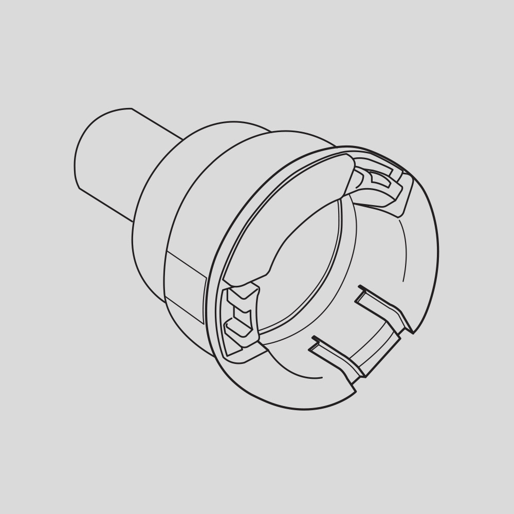 RACCORDO TUBO D20 PRESSACAVO