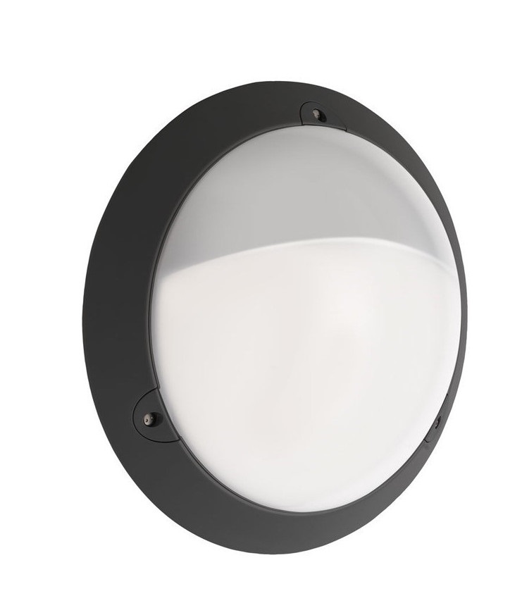 VOILA ASYM Noir LED 2094lm 4000K Ø340mm 