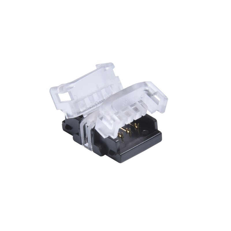 Connecteur à pince bande à bande 4 pôles pour bande LED 10mm RGB IP20 kit 5 pièces