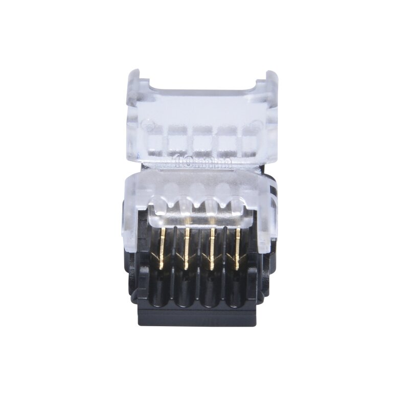 Connecteur de serrage bande à câble 4 pôles pour bande LED 10mm RGB IP20 set 5 pièces