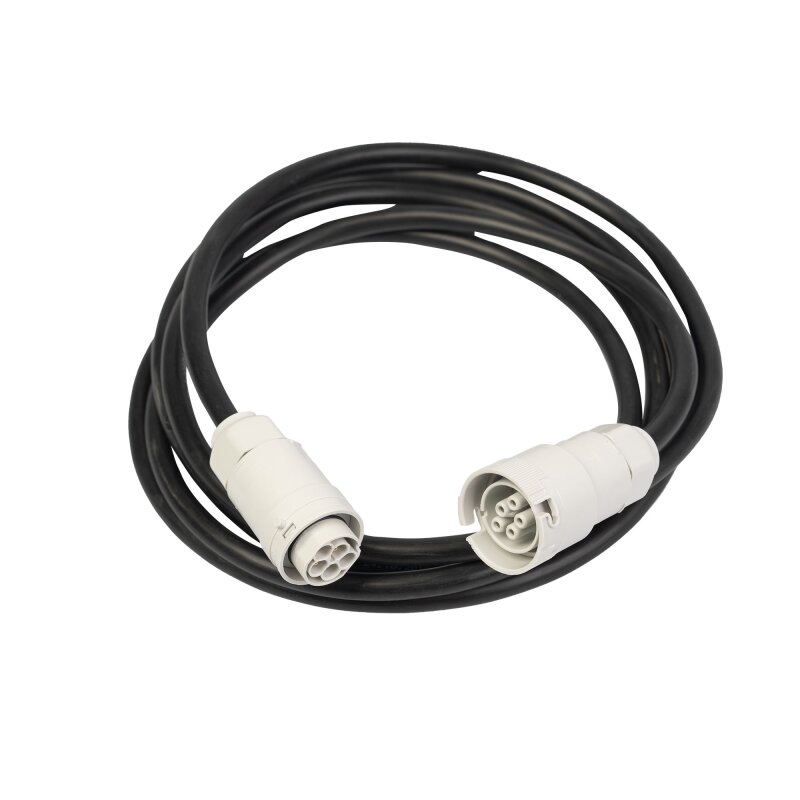 Câble de connexion HIGHFORCE avec changement de phase automatique non dimmable triphasé 5 pôles 5x1,5mm² mâle/femelle 3m