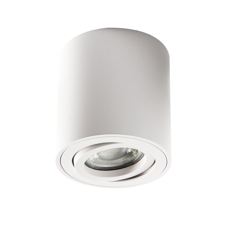Support pour LED en saillie TOPgu10 blanc pour GU10