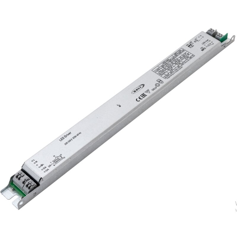 Bloc d'alimentation LED CC pour QUICK-FIXdc 6-50W 100-1400mA 25-54V DALI dimmable NFC linéaire Réglage d'usine 350mA/1400mA