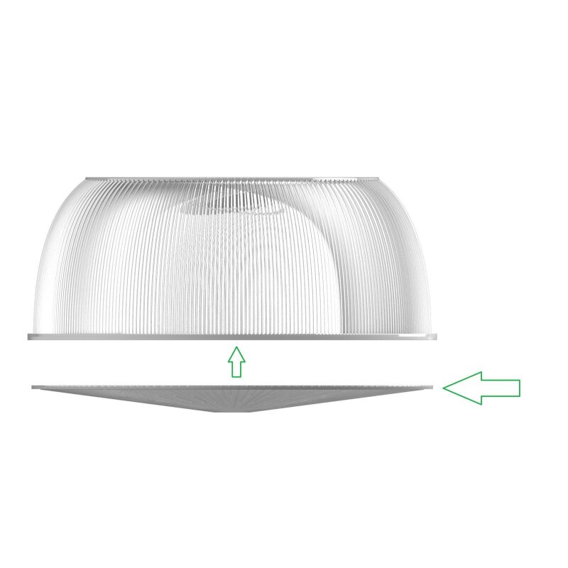 Couverture anti-éblouissement pour art. 5153 6548 pour LIGHTSHOWERdob et LIGHTSHOWERsmart/smart-plus 120 200W