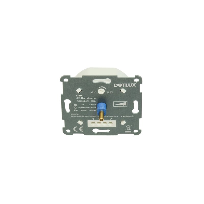 Variateur rotatif pour LED 5-100W dimmable à coupure de phase