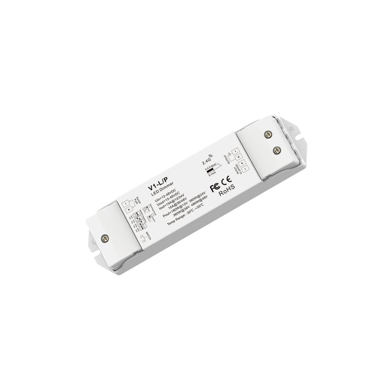 Récepteur/variateur radio LED pour bande LED monochrome Technologie Fusion 1x15 A 12-48V DC