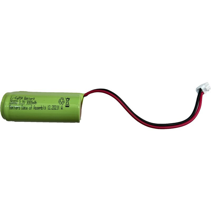 Batterie de rechange pour lampe de secours à LED EXIT (article 5389) Li-FePO4 3,2V 3000mAh