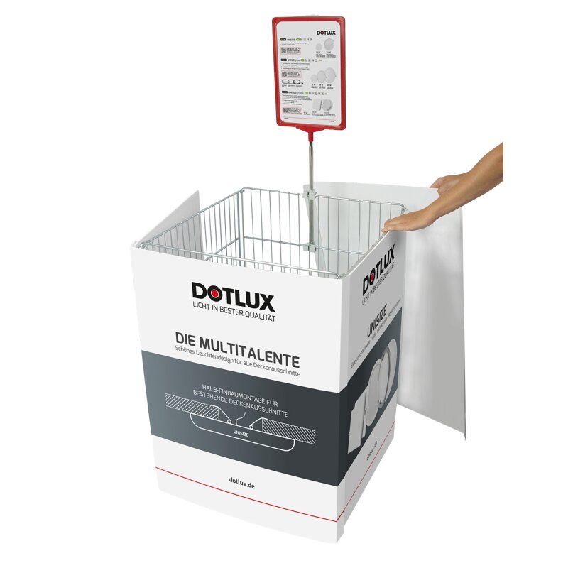 Goulotte UNISIZE non équipée - complète