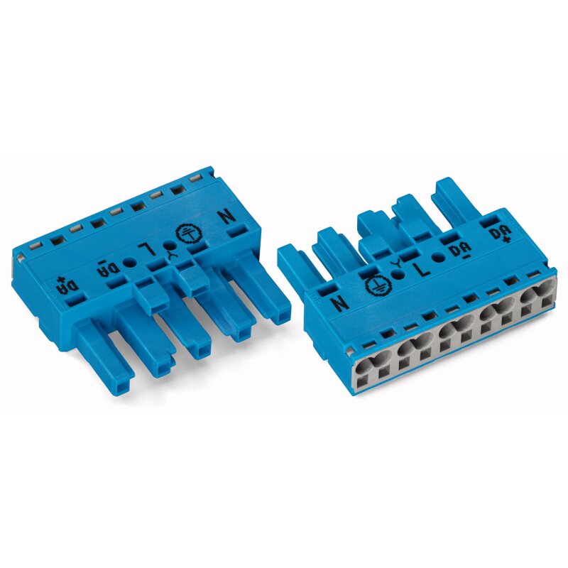 WAGO 770-1105 Connecteur femelle d'alimentation bleu