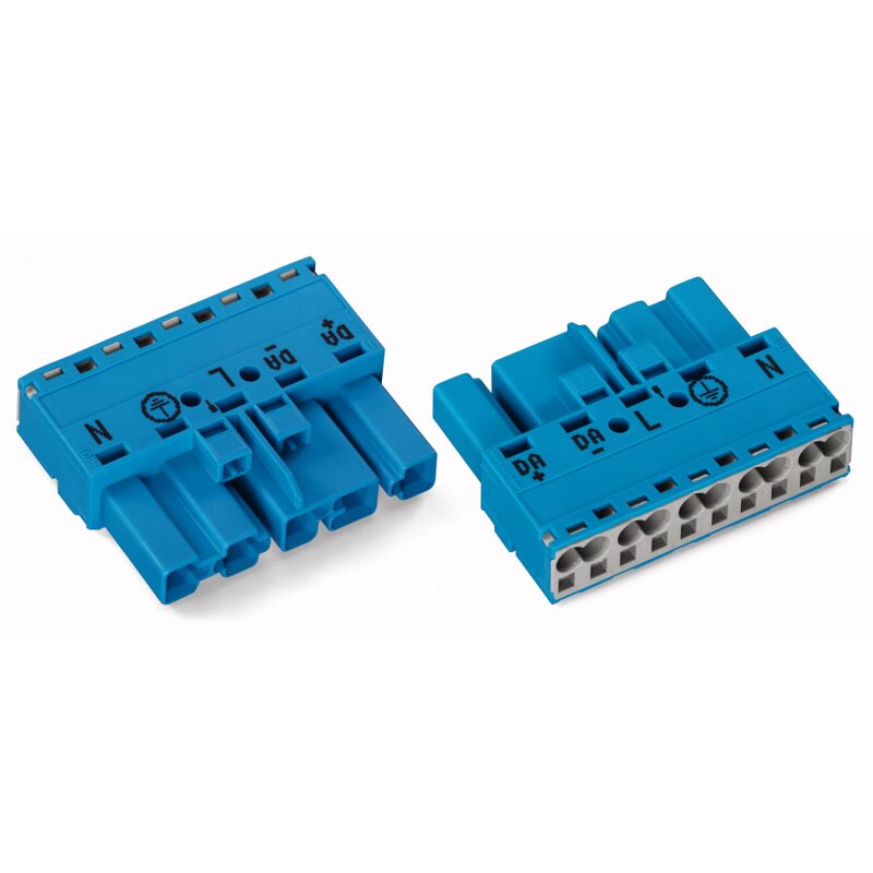 WAGO 770-1105 sortie connecteur bleu, sans boîtier de décharge de traction sortie pour LINEA DALI