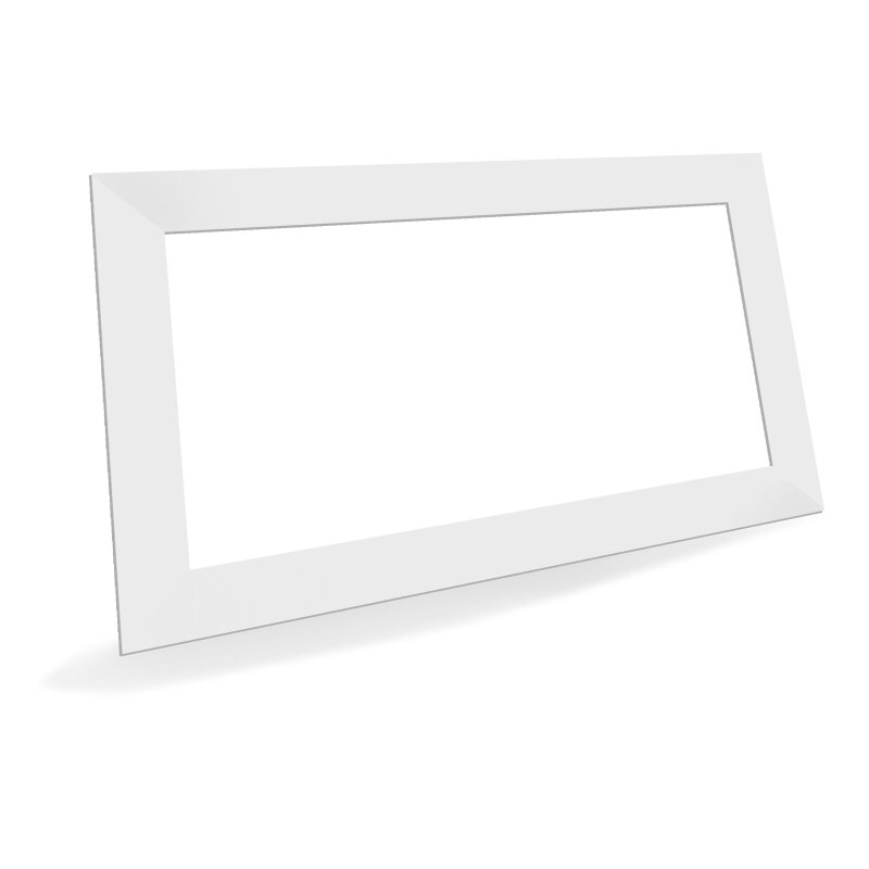 Adaptateur de montage pour spot encastré FLEXA. L'ouverture de montage est élargie à 270*180 mm.