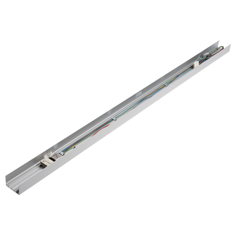 Unité clignotante en aluminium pour système de bandeau lumineux LINEAclick, jeu de câbles 7 pôles inclus