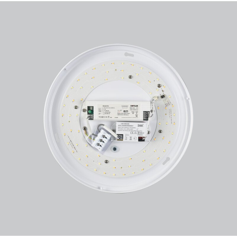 Luminaire à LED LUNAexit IP44 Ø330mm 18W COLORselect