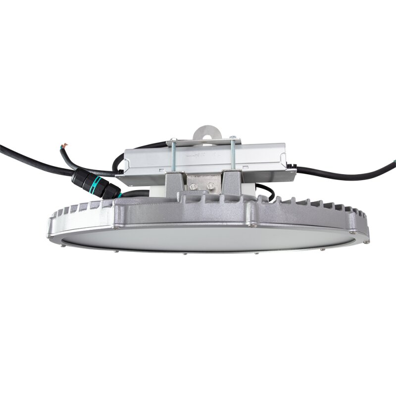Projecteur à LED pour hall LIGHTSHOWERevo-ambient 135W 5000K DALI 35W 3000K gradable par coupure de phase givré résistant aux balles Made in Germany