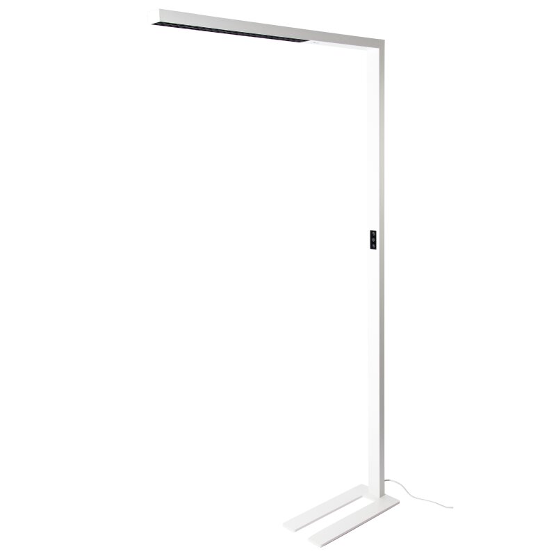 Lampadaire LED STYLEbutler 80W 4000K gradation en fonction de la lumière du jour blanc