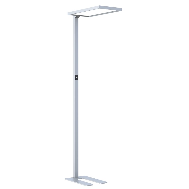 Lampadaire LED ROOFbutler 80W 4000K dimmable argent