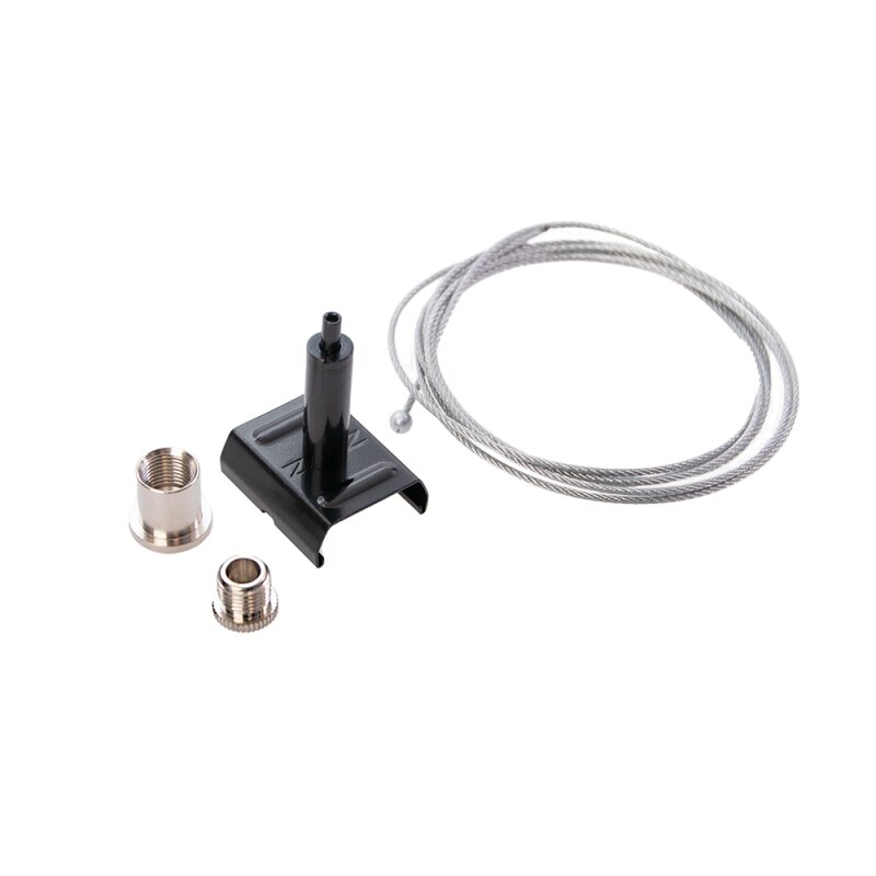 Kit de suspension de rail à 3 phases PRO, 1,5 m. fil, noir