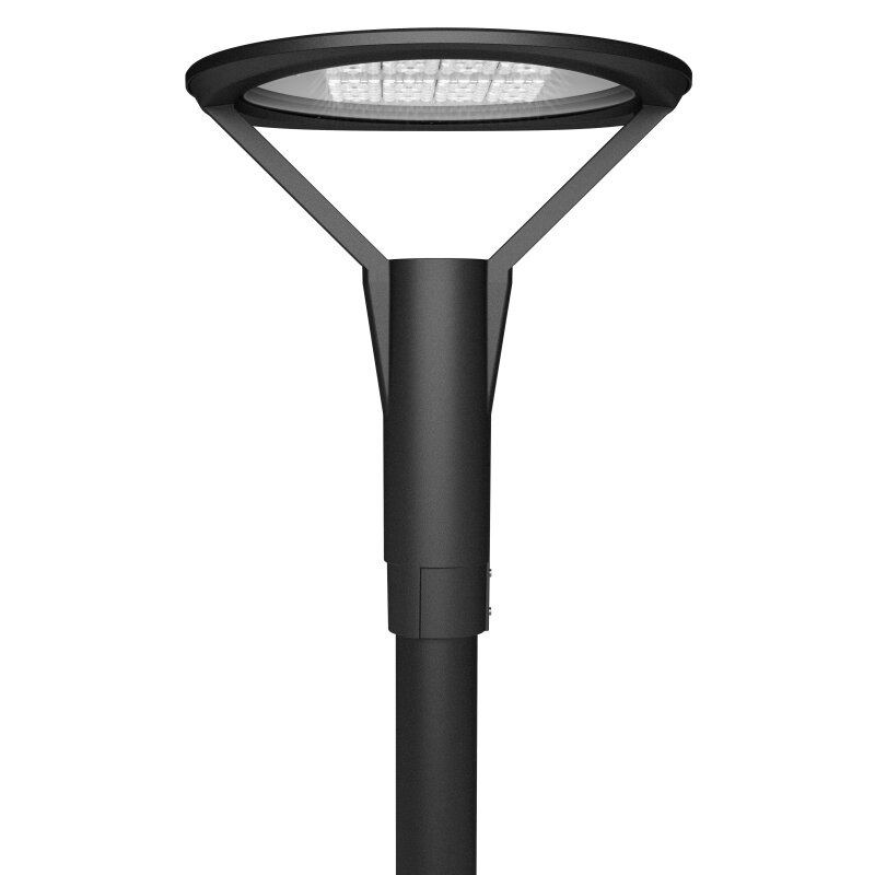 Lampadaire à LED PLAZA 100W 3000K 1-10V dimmable POWERselect