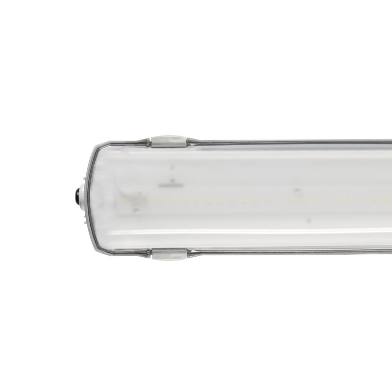 Luminaire LED pour locaux humides MISTRALbasic IP66 1500mm max45W 3000K givré