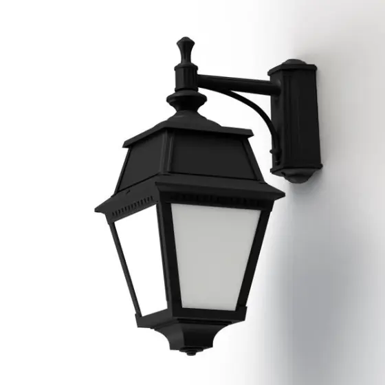 Applique Avenue 2 N°4 LED opale Noir foncé 000