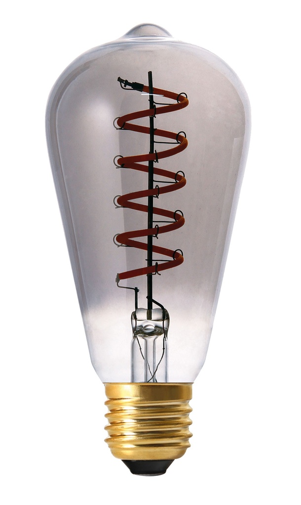 LPE LED DECO ST64 E27 4W FUMÉE