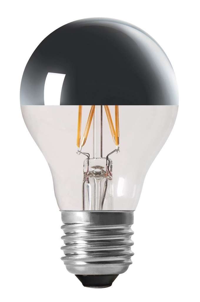 LPE LED DECO A60 E27 4W SILVER