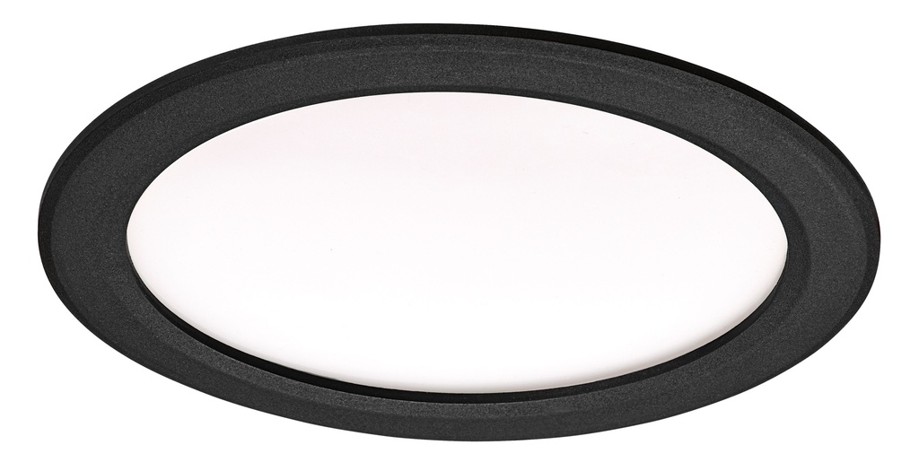 FLAT-ISO CCT 20W 3-4000K NOIR