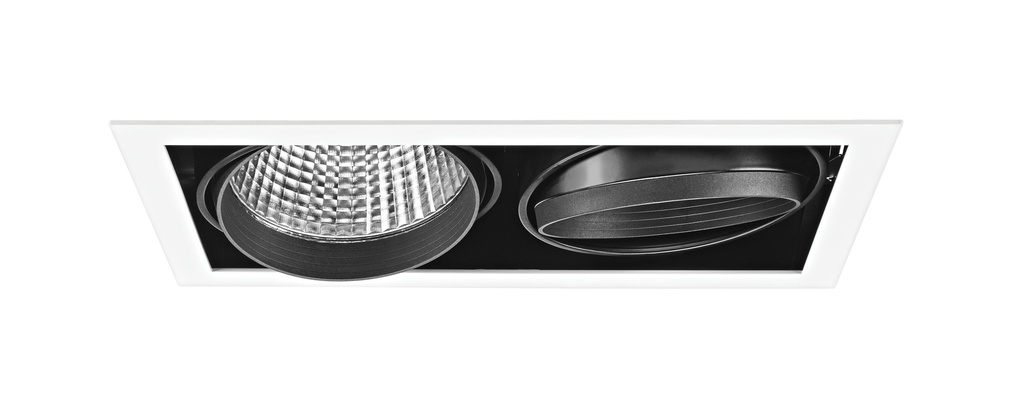 KIT QUADRA 2 BLC LED 4000K