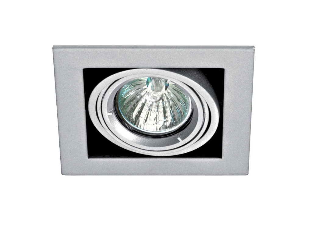 QUADRA 110/1 GRIS GU5,3 1X50W