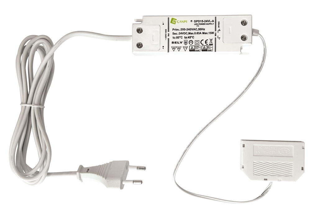 ALIM. LED 15W 24V DC MEUBLED 2