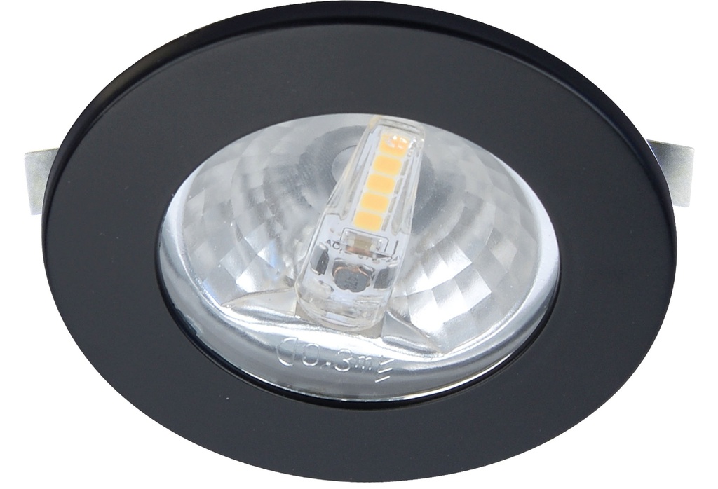 SPOT S1200 LED 1,8W/3000K NOIR