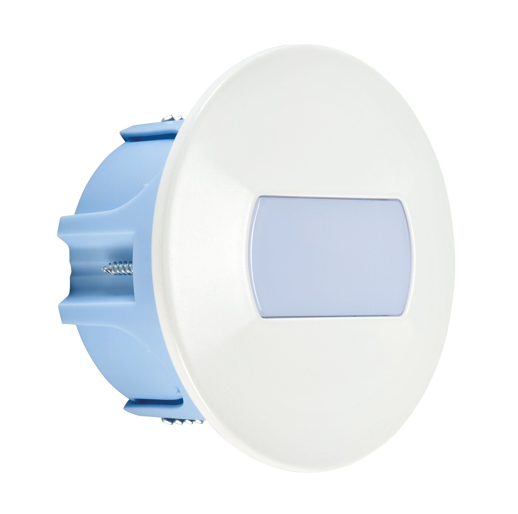 BALIZ BLANC LED 1,2W/BLEU