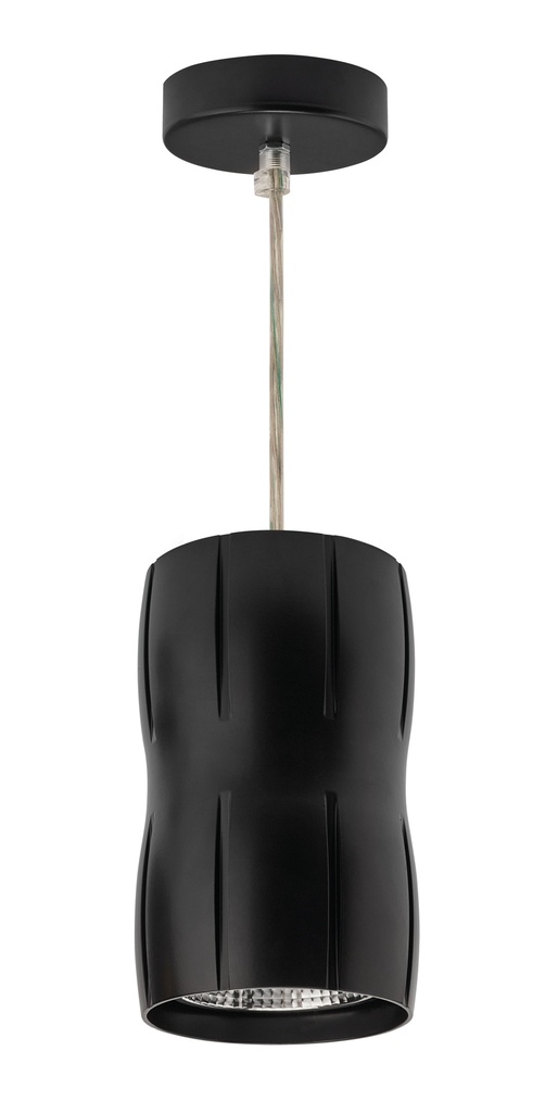SUSP.CURVES LED 33W/3000K NOIR