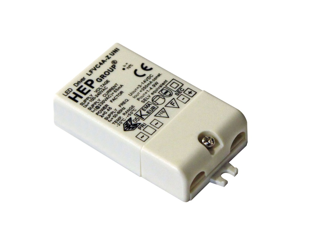 ALIM. LED 4,9W 350MA