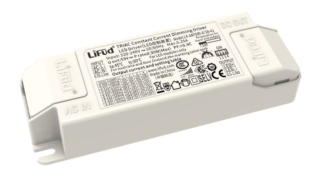 ALIM. LED 18-30W 400-750MA DIM