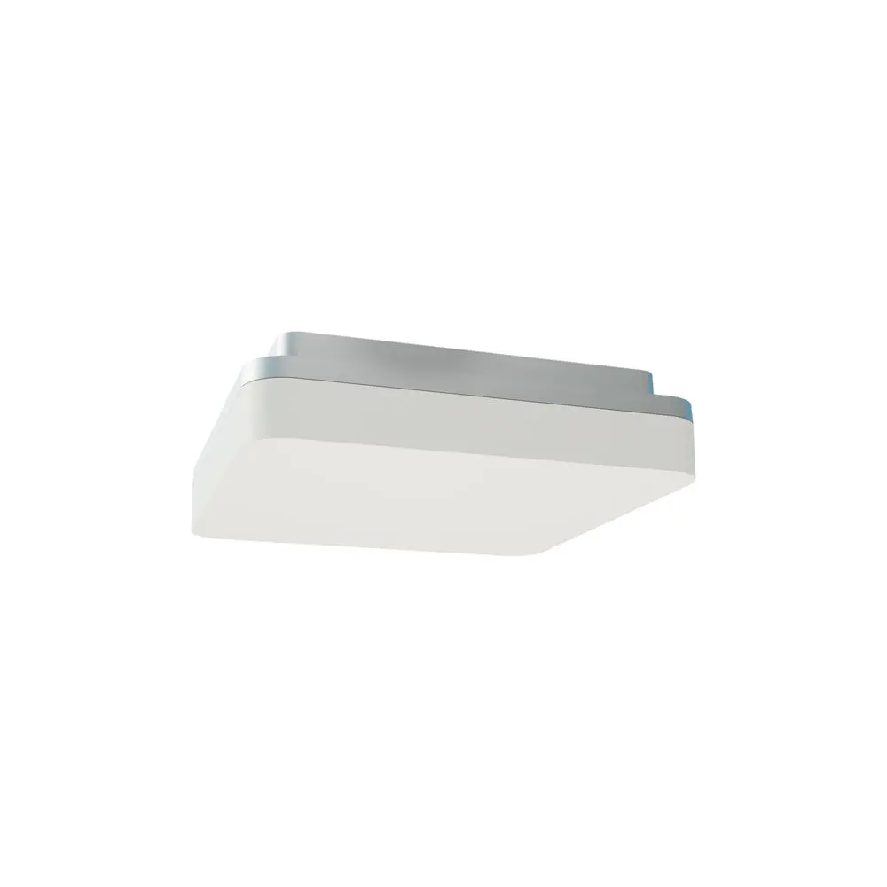 SLICE SQUARE II N 210x210mm, IP54, PhaseDIM, Argent
