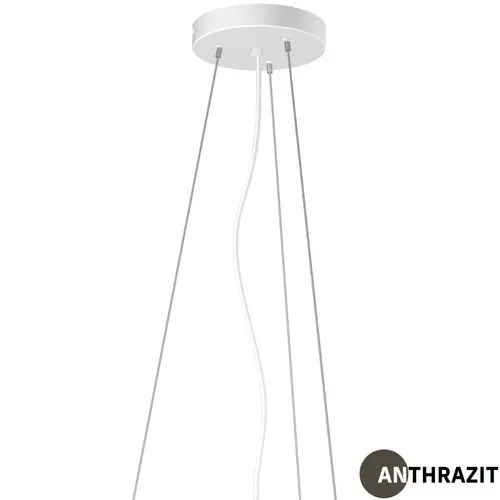 Set de suspension pour STRIPE 350, Anthracite, PhaseDIM, Anthracite