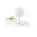 NIKO GLASS Applique gauche blanche