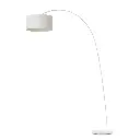 PAPUA LAMPADAIRE BLANC 1L E27 60W