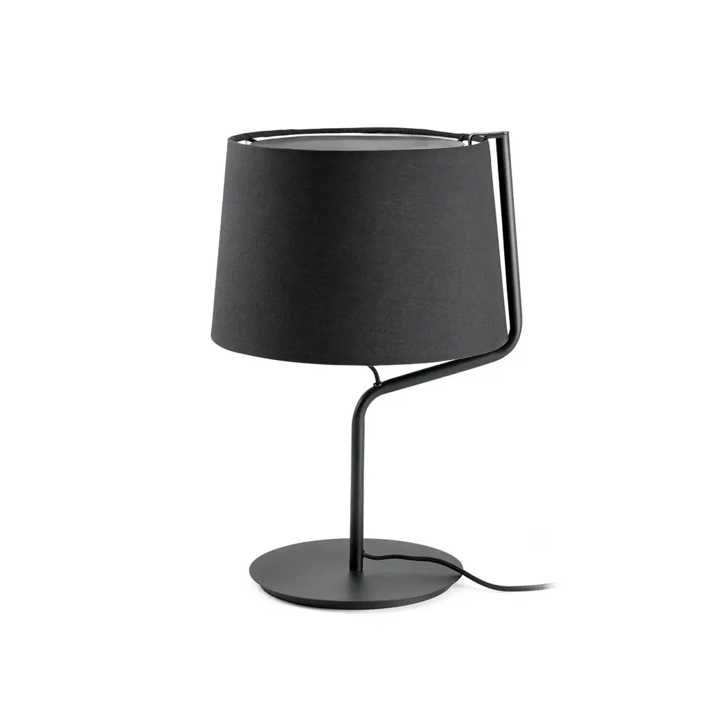 BERNI LAMPE DE TABLE NOIRE