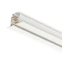 Rail encastré DALI 3 phases, Blanc, IP30, 3m