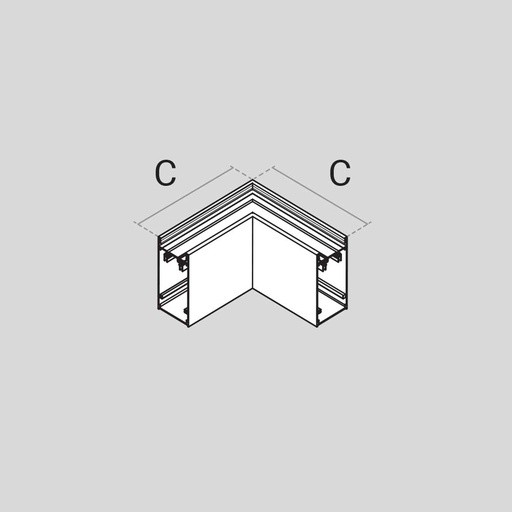 [ARC0111016X-11] RIGO51 ANGOLARE CIECO 160mm