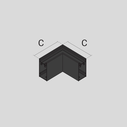 [ARC0111016X-12] RIGO51 ANGOLARE CIECO 160mm